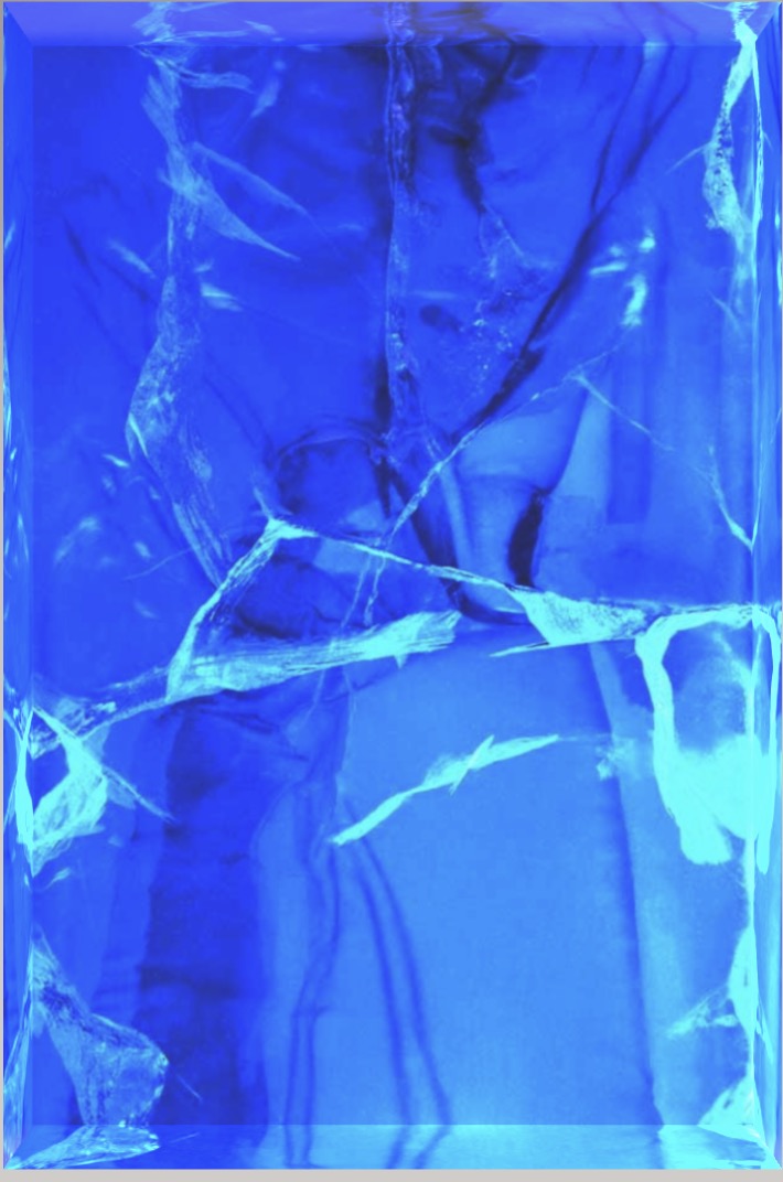 Blue Monday – LionArt Acrylblock 10×15 cm | Eis Konfekt