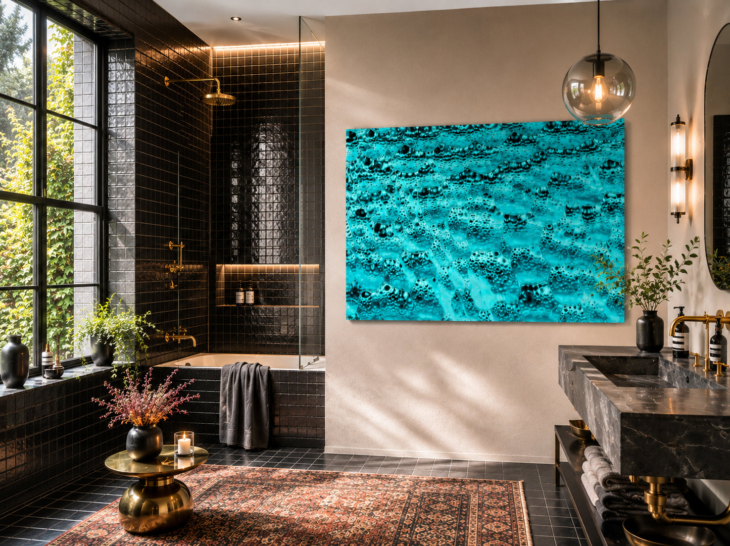 Bubble Butt – LionArt Fine Art Print als Wandkunst in modernem Design-Interieur
