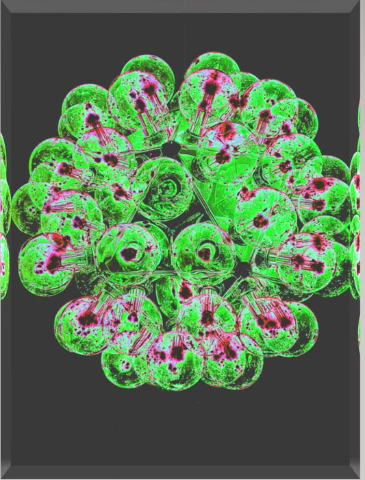 Bulb Flower Green – LionArt Acrylblock 10×15 cm | Eis Konfekt