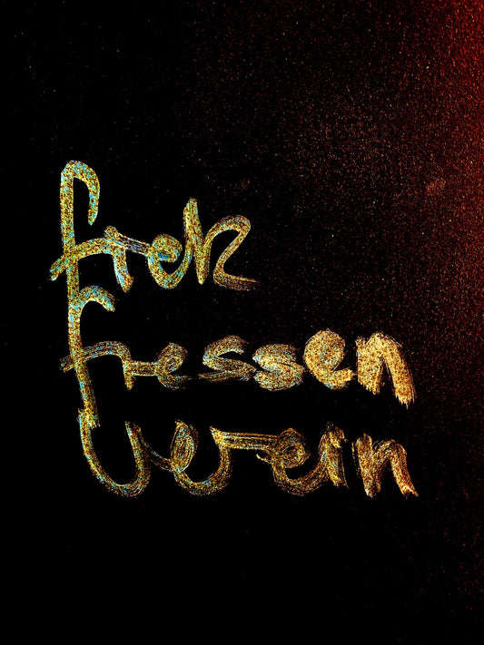 Fick Fressen Verein Mini – Graffiti Pop-Art im Acrylblock (Ice Minis)