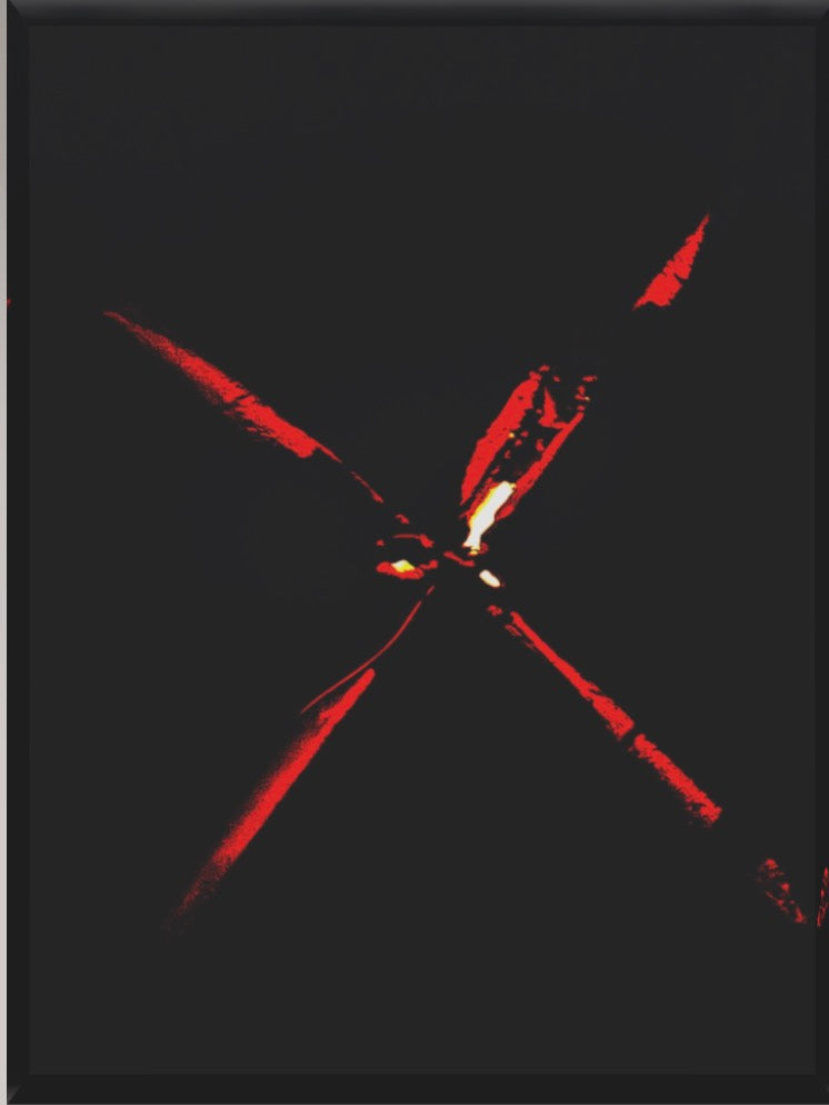 The X-Files Red – LionArt Acrylblock 10×15 cm | Eis Konfekt