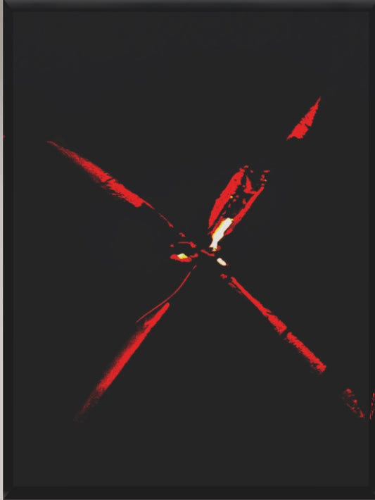The X-Files Red – LionArt Acrylblock 10×15 cm | Eis Konfekt