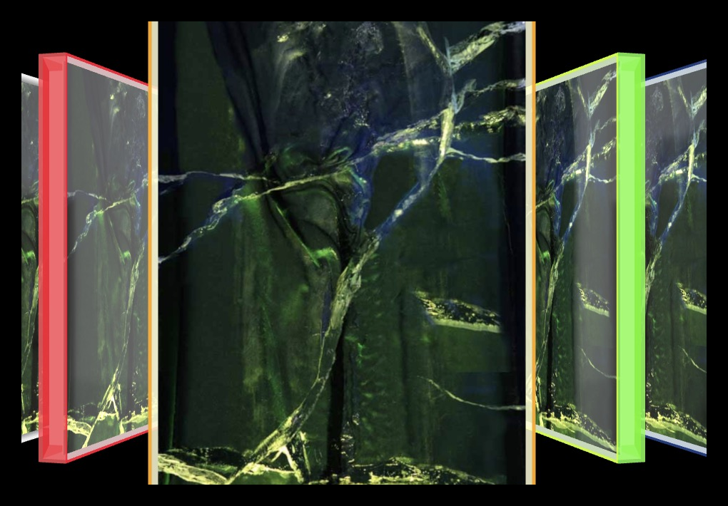 A Forest – Pop-Art Rahmen in allen 5 Farben (Weiß, Neon-Rot, Neon-Orange, Neon-Grün, Neon-Blau) | LionArt