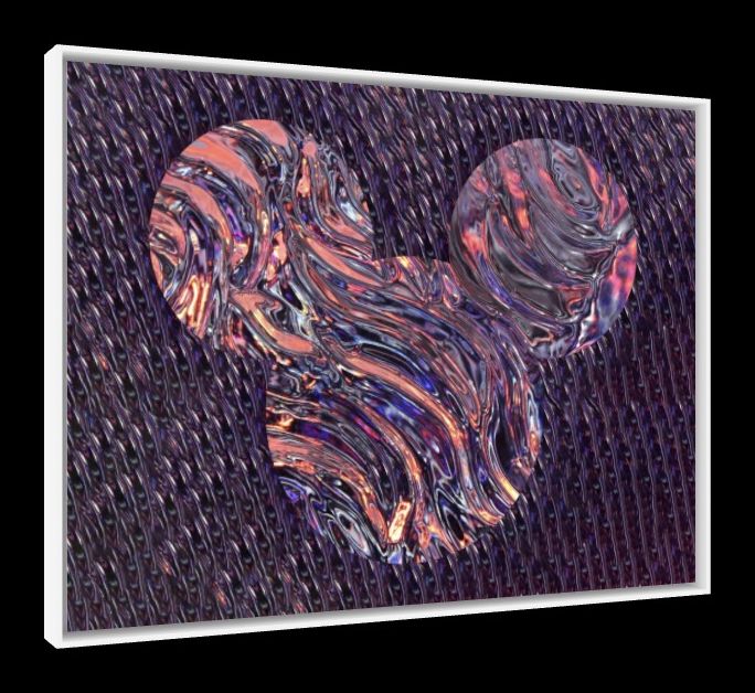Expect Nothing – Pop-Art Rahmen in Weiß | LionArt