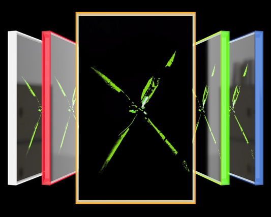 The X-Files Green – Pop-Art Rahmen