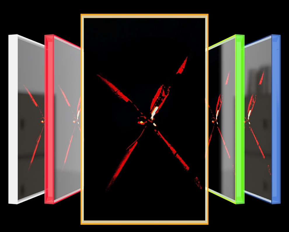 The X-Files Red – Pop-Art Rahmen